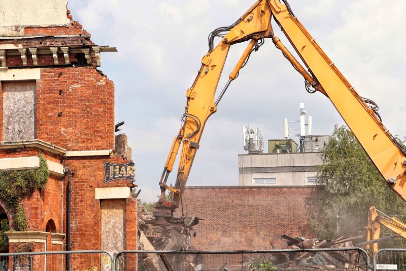 Block Wall Demolition in Bergen County, NJ